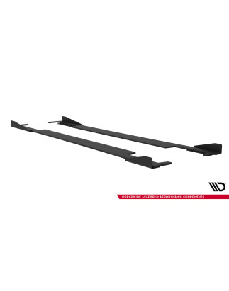 Diffusori minigonne street pro + Flaps Subaru Impreza WRX STI Mk3 Facelift (Cod. M-SUIM3FWRXSTICNC-S