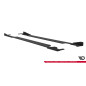 Diffusori minigonne street pro + Flaps Subaru Impreza WRX STI Mk3 Facelift (Cod. M-SUIM3FWRXSTICNC-S