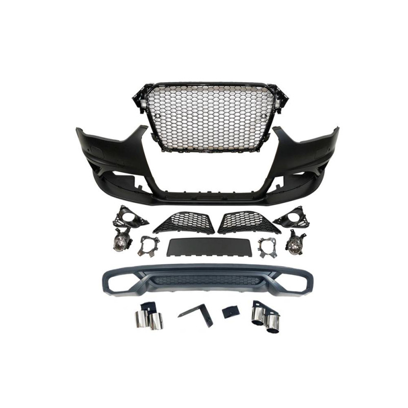Kit Estetico Audi A4 13-16 Look RS4 B8.5 ABS (Cod. E-TCA400114949)