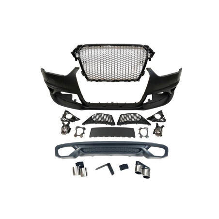 Kit Estetico Audi A4 13-16 Look RS4 B8.5 ABS (Cod. E-TCA400114949)