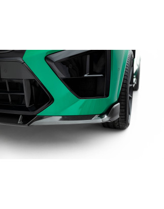 Splitter anteriore in carbonio  BMW X5 M F95 Facelift (Cod. M-CF-BM-X5M-F95F-FD1-245-P)
