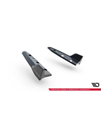  Splitters posteriori laterali in fibra di carbonio BMW X5 M F95 Facelift (Cod. M-CF-BM-X5M-F95F-RSD