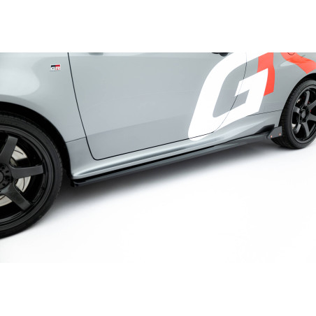 Diffusori minigonne + Flaps Toyota GR Yaris Mk4 Facelift (Cod. M-TO-YA-4-GR4-SD1G+SF1B)