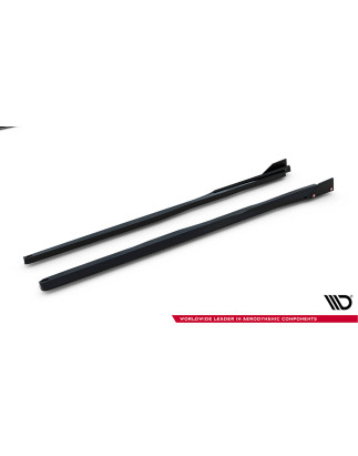 Diffusori minigonne + Flaps Toyota GR Yaris Mk4 Facelift (Cod. M-TO-YA-4-GR4-SD1G+SF1B)