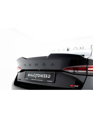 Spoiler Cap 3D Skoda Octavia RS / Sportline / Standard Liftback MK4 / Mk4 Facelift (Cod. M-SK-OC-4F-