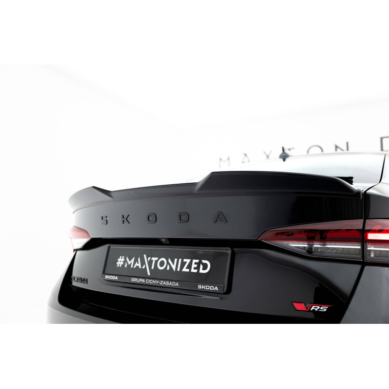Spoiler Cap 3D Skoda Octavia RS / Sportline / Standard Liftback MK4 / Mk4 Facelift (Cod. M-SK-OC-4F-
