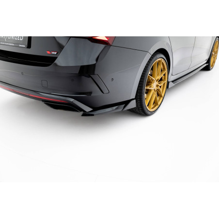 Splitters posteriori laterali V.6 Skoda Octavia RS Liftback / Combi Mk4 / Mk4 Facelift (Cod. M-SK-OC
