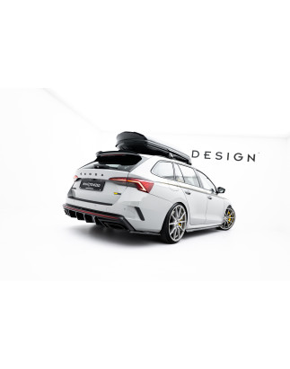 Splitters posteriori laterali V.7 Skoda Octavia RS Liftback / Combi Mk4 Facelift (Cod. M-SK-OC-4F-RS