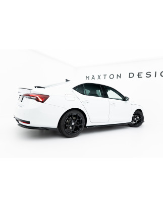 Diffusori minigonne V.3 Skoda Octavia RS Liftback / Combi Mk4 Facelift (Cod. M-SK-OC-4F-RS-SD1G)