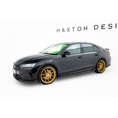 Diffusori minigonne V.4 Skoda Octavia RS Liftback / Combi Mk4 Facelift (Cod. M-SK-OC-4F-RS-SD2G)