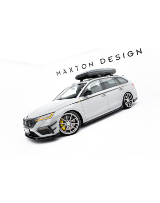 Diffusori minigonne V.4 Skoda Octavia RS Liftback / Combi Mk4 Facelift (Cod. M-SK-OC-4F-RS-SD2G)