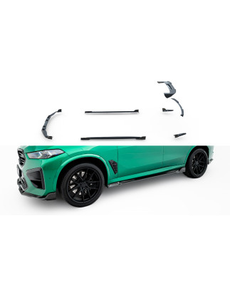 Splitters set in carbonio BMW X5 M F95 Facelift (Cod. M-CF-BM-X5M-F95F-SET)
