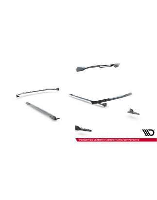 Splitters set in carbonio BMW X5 M F95 Facelift (Cod. M-CF-BM-X5M-F95F-SET)