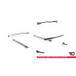 Splitters set in carbonio BMW X5 M F95 Facelift (Cod. M-CF-BM-X5M-F95F-SET)