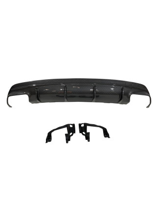 Diffusore Posteriore Mercedes CLA W117 13-15 4P/SW Look A45 Carbonio (Cod. E-TCM4513)