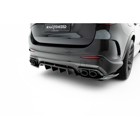 Splitter posteriore (con barre verticali) Mercedes-AMG GLC 43 X254 (Cod. M-ME-GLC-X254-43-RD1G+RD2G)