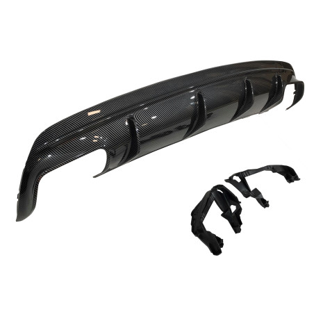 Diffusore Posteriore Mercedes CLA W117 13-15 4P/SW Look A45 Carbonio (Cod. E-TCM4513)