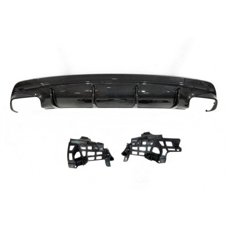 Diffusore Posteriore Mercedes CLA W117 16-18 4P/SW Look A45 Carbonio (Cod. E-TCM4545)