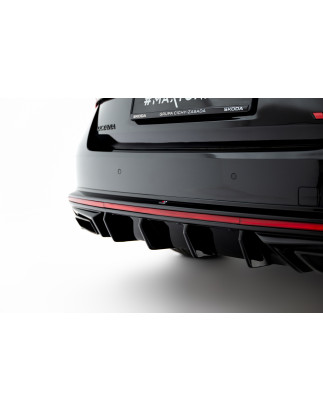 Splitters Set Skoda Octavia RS Liftback Mk4 Facelift (Cod. M-SK-OC-4F-RS-SET)