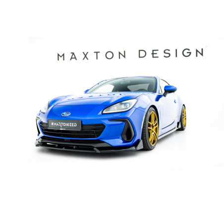 SPLITTER ANTERIORE V.1 + Flaps Subaru BRZ Mk2 (Cod. M-SU-BRZ-2-FD1G+FSF1B)
