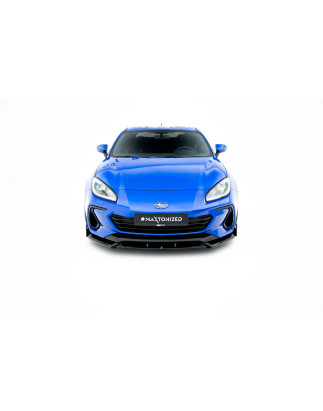 SPLITTER ANTERIORE V.1 + Flaps Subaru BRZ Mk2 (Cod. M-SU-BRZ-2-FD1G+FSF1B)