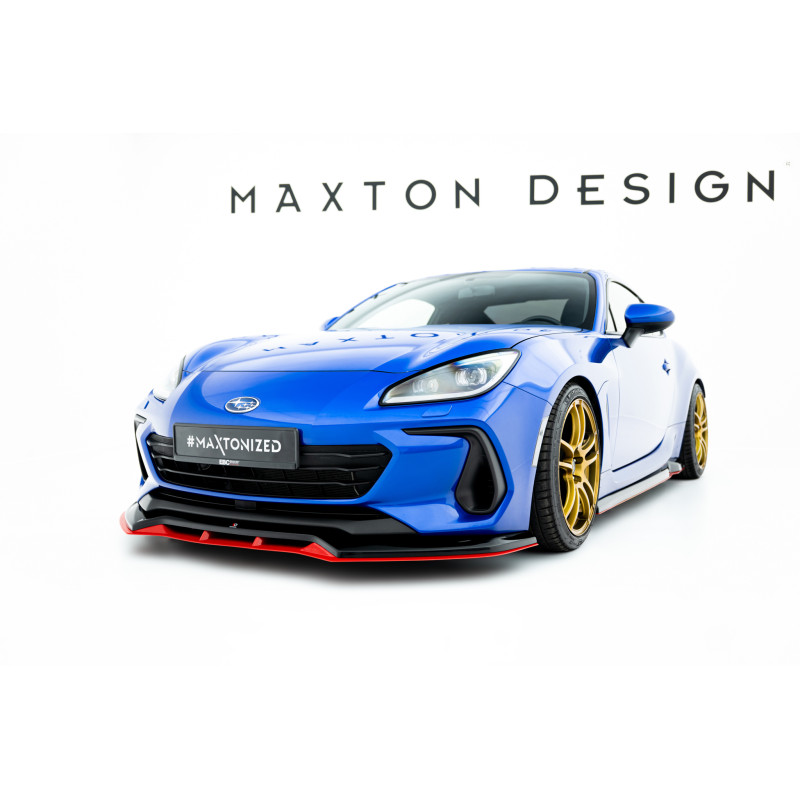 SPLITTER ANTERIORE V.2 Subaru BRZ Mk2 (Cod. M-SU-BRZ-2-FD2G+FD2RRED)