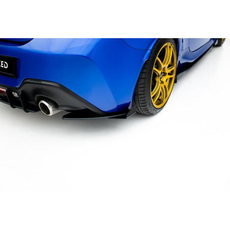 Splitters posteriori laterali Street Pro V.1 + Flaps Subaru BRZ Mk2 (Cod. M-TOGR861CNC-RSD1BRB+RSF1G
