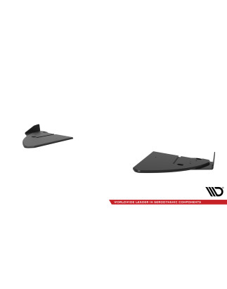 Splitters posteriori laterali Street Pro V.1 + Flaps Subaru BRZ Mk2 (Cod. M-TOGR861CNC-RSD1BRB+RSF1G