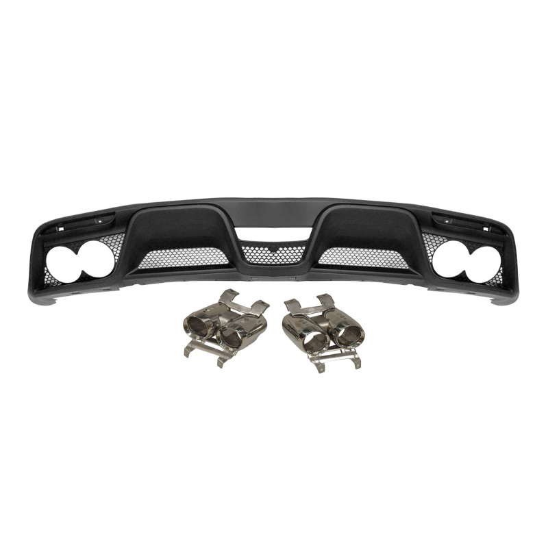 Diffusore Posteriore Ford Mustang 2015-2017 look GT350 (Cod. E-TCF6220)