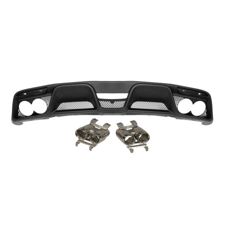Diffusore Posteriore Ford Mustang 2015-2017 look GT350 (Cod. E-TCF6220)