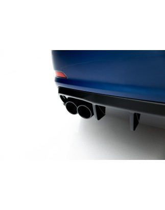 Sottoparaurti posteriore Audi A3 berlina 8V  (Version with dual scarico tips on one side) (Cod. M-AU