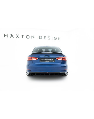 Sottoparaurti posteriore Audi A3 berlina 8V (Version with single scarico tips on one side) (Cod. M-A