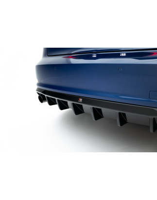 Sottoparaurti posteriore Audi A3 berlina 8V (Version with single scarico tips on one side) (Cod. M-A