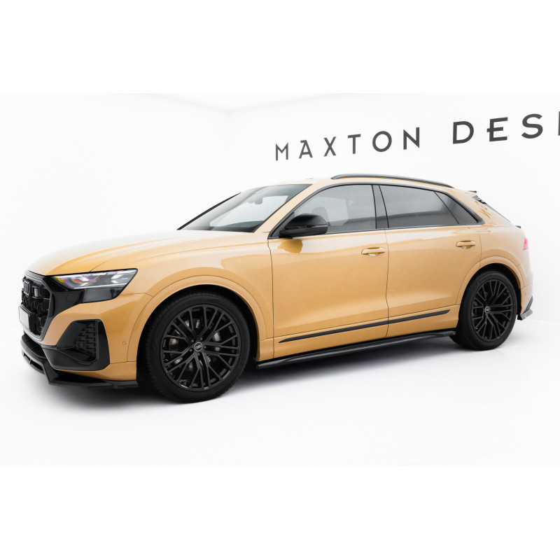 Splitters Set Audi Q8 Mk1 Facelift (Cod. M-AU-Q8-1F-SET) Splitters Set Audi Q8 Mk1 Facelift (Cod. M-AU-Q8-1F-SET)