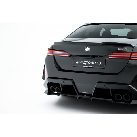 Splitter posteriore (con barre verticali) BMW M5 berlina / Touring G90 (Cod. M-BM-M5-G90-RD1G+RD2G)