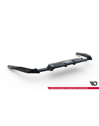 Splitter posteriore (con barre verticali) BMW M5 berlina / Touring G90 (Cod. M-BM-M5-G90-RD1G+RD2G)
