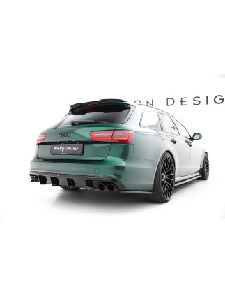 Sottoparaurti posteriore Audi S6 Avant C7  (Cod. M-AU-A6-C7-SLINE-AV-RS1GOO_OO+RS1RG)
