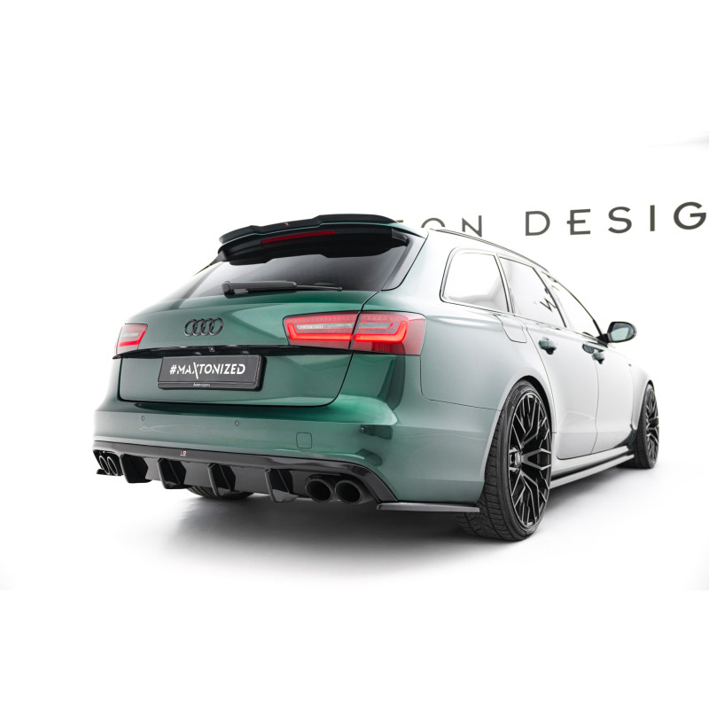 Sottoparaurti posteriore Audi S6 Avant C7  (Cod. M-AU-A6-C7-SLINE-AV-RS1GOO_OO+RS1RG)