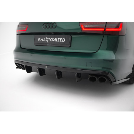 Sottoparaurti posteriore Audi S6 Avant C7  (Cod. M-AU-A6-C7-SLINE-AV-RS1GOO_OO+RS1RG)