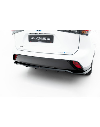 Splitter posteriore (con barre verticali) Toyota Highlander Mk4 (Cod. M-TO-HL-3-RD1G+RD2G)
