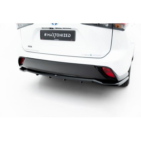 Splitter posteriore (con barre verticali) Toyota Highlander Mk4 (Cod. M-TO-HL-3-RD1G+RD2G)