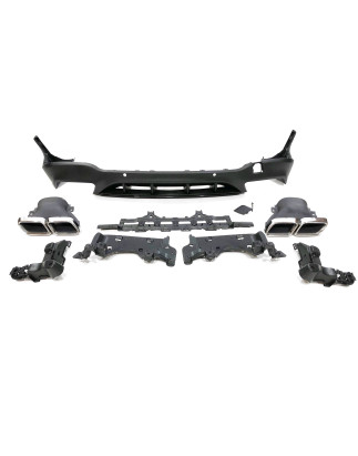 Diffusore Posteriore Mercedes X253 2015-2019 Look AMG (Cod. E-TCM0233)