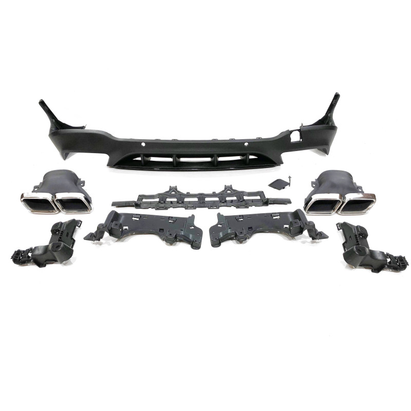 Diffusore Posteriore Mercedes X253 2015-2019 Look AMG (Cod. E-TCM0233)