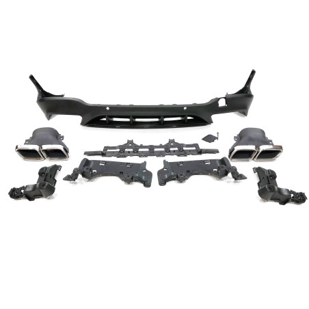 Diffusore Posteriore Mercedes X253 2015-2019 Look AMG (Cod. E-TCM0233)