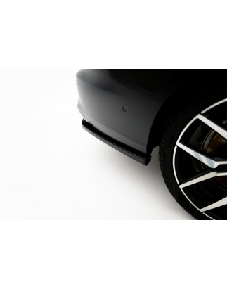 Splitter posteriore (con barre verticali) Volvo S60/V60 R-Design Mk3  (Cod. M-VO-S60-3F-RDESIGN-RD1G