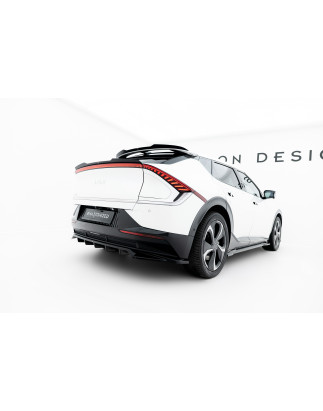 Splitter posteriore (con barre verticali) Kia EV6 Mk1 (Cod. M-KI-EV6-1-RD1G+RD2G)
