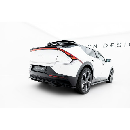 Splitter posteriore (con barre verticali) Kia EV6 Mk1 (Cod. M-KI-EV6-1-RD1G+RD2G)
