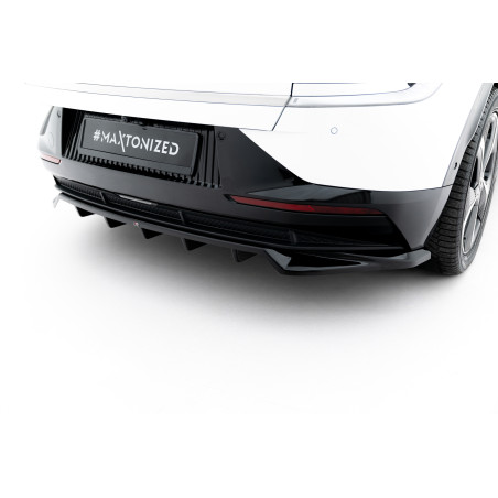 Splitter posteriore (con barre verticali) Kia EV6 Mk1 (Cod. M-KI-EV6-1-RD1G+RD2G)