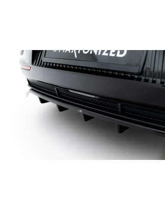 Splitter posteriore (con barre verticali) Kia EV6 Mk1 (Cod. M-KI-EV6-1-RD1G+RD2G)