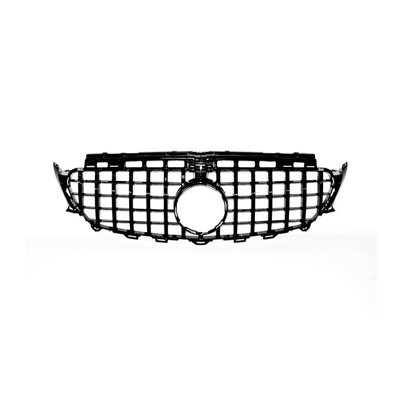 Griglia Mercedes W213 / S213 / C238 Look GT Nero lucido (Cod. E-TCM0226)